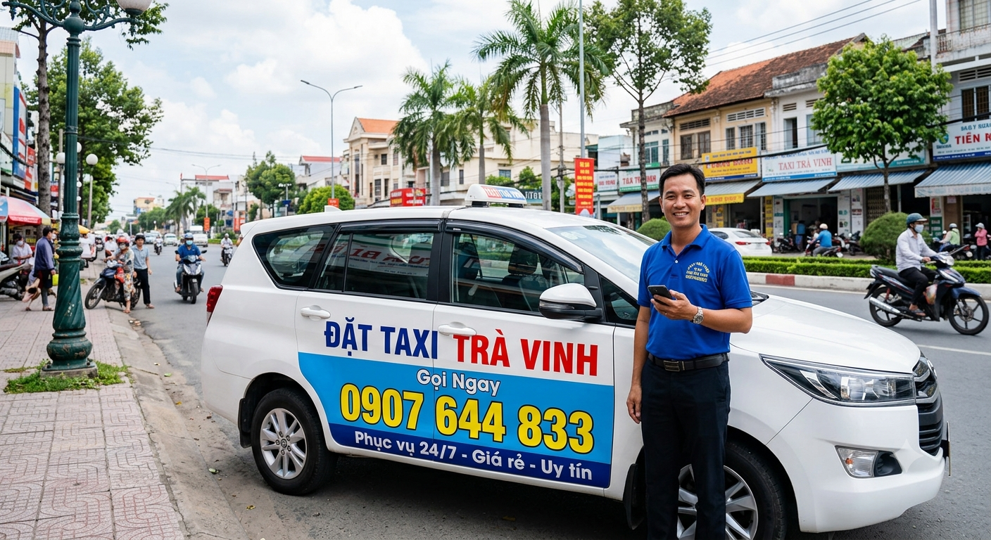 Đặt Taxi Trà vinh